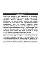 Suzuki UH200 Burgman 200 - Owners manual EN 2022 